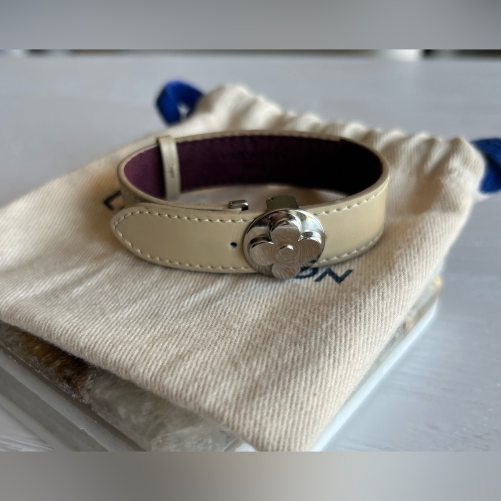 Louis Vuitton Leather Bracelet